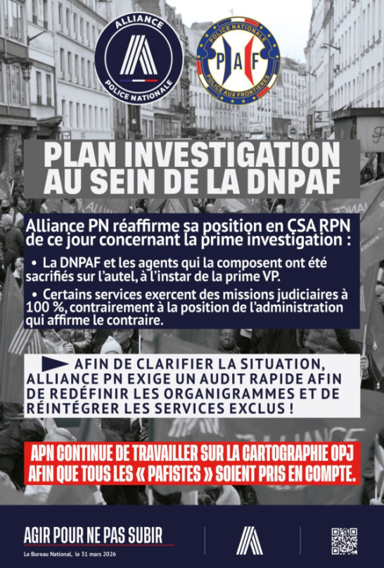 PLAN INVESTIGATION DNPAF